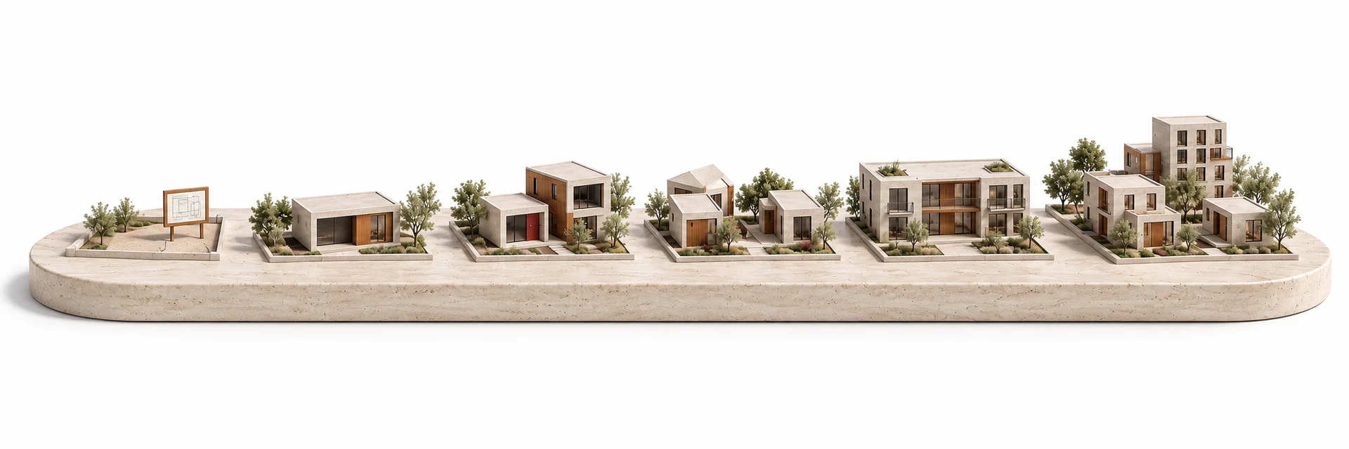 Six architectural stages of the Real Estate Wealth Map™