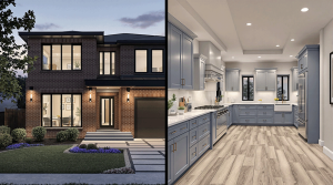 self funding house with a basement unit
