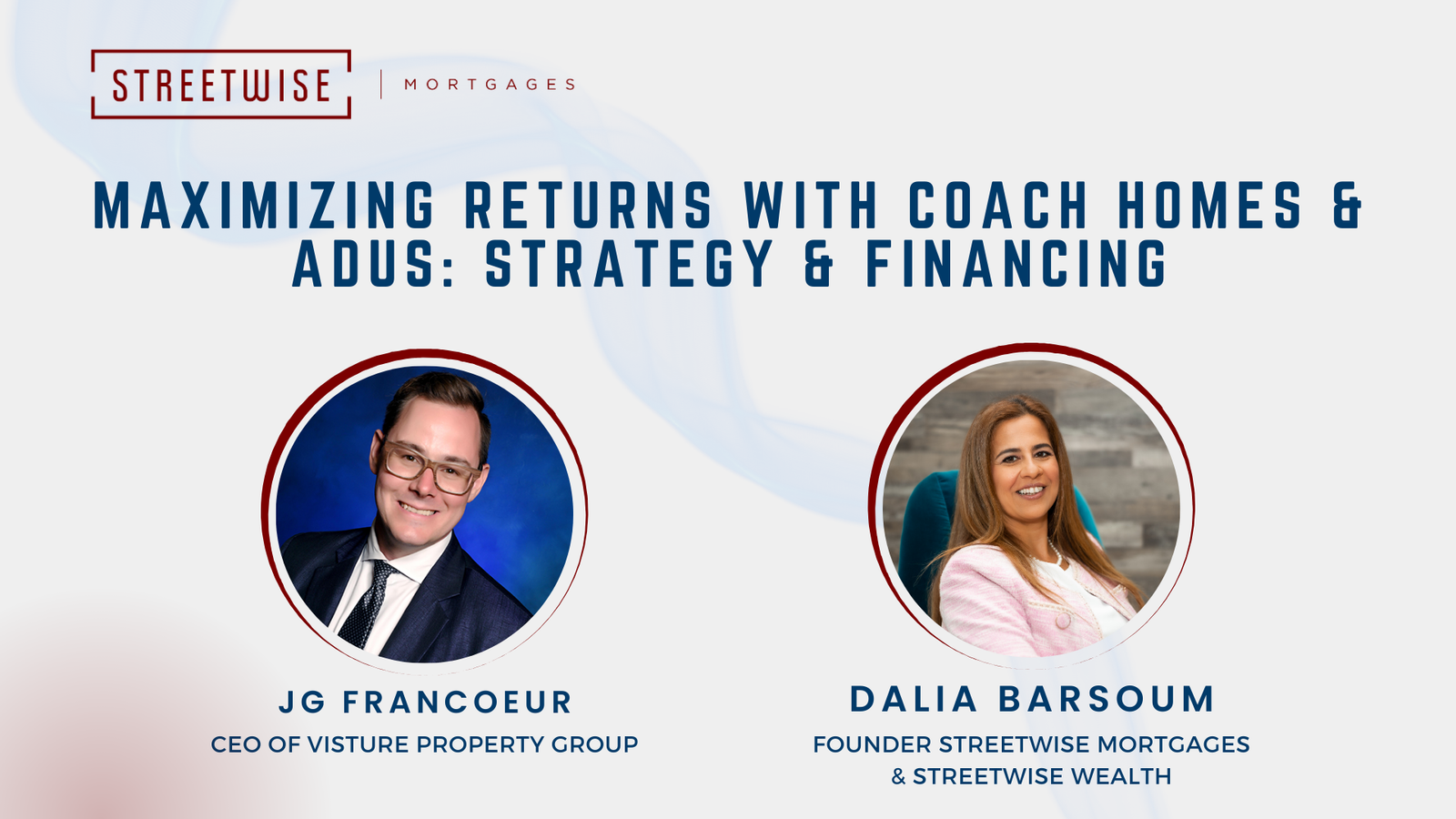 Maximizing Returns with Coach Homes & ADUs: Strategy & Financing